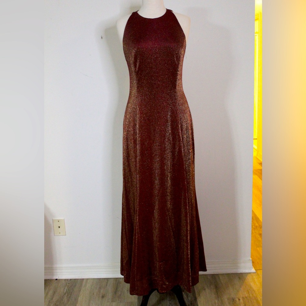 Deep red formal